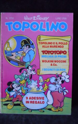 TOPOLINO n°1731      [W17]