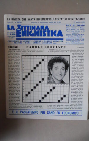 La Settimana Enigmistica n°3034 1990  [H048]