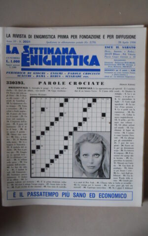 La Settimana Enigmistica n°3031 1990  [H048]
