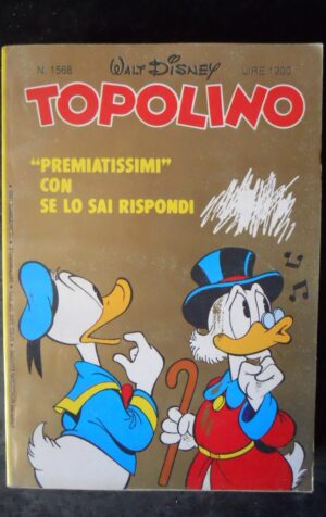 TOPOLINO n°1568      [W29]