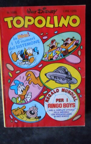 TOPOLINO n°1585      [W17]