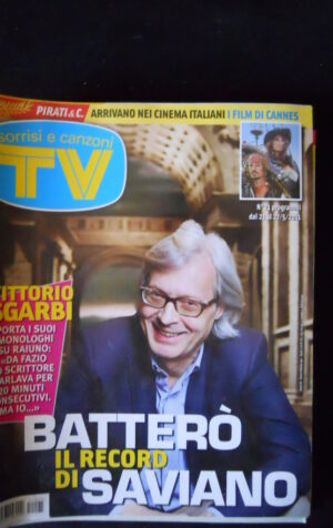 TV SORRISI E CANZONI n°21 2011 Vittorio Sgarbi Emanuela Folliero Rettore [LOTM4]