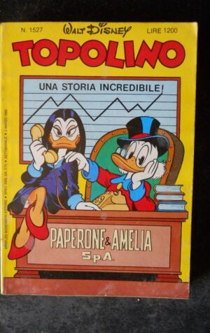 TOPOLINO n°1527      [W30]