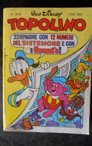 TOPOLINO n°1618      [W30]
