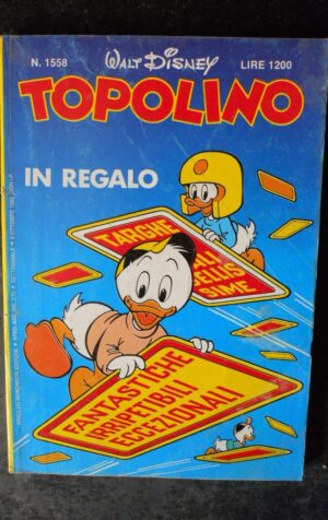 TOPOLINO n°1558      [W30]