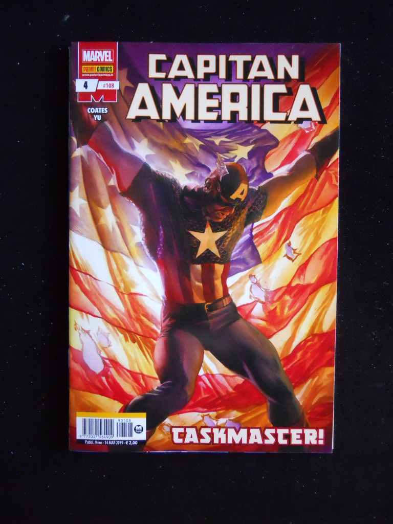 CAPITAN AMERICA #108 2019 Marvel Panini  [H045]