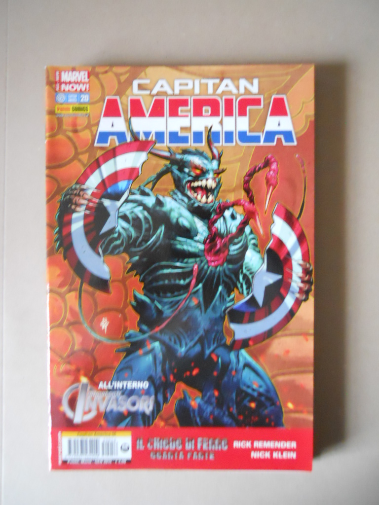 CAPITAN AMERICA #56 2015 Marvel PaninI comics  [H037]