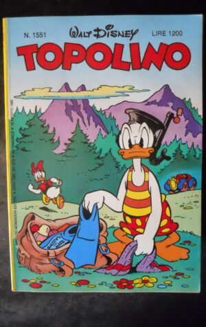 TOPOLINO n°1551      [W30]
