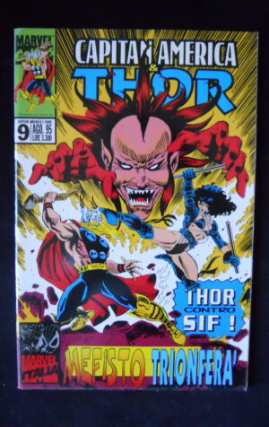 CAPITAN AMERICA & THOR n?9 Marvel Italia  [G99E]