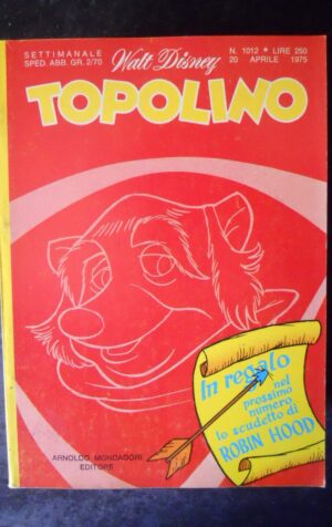 TOPOLINO n°1012      [W30]