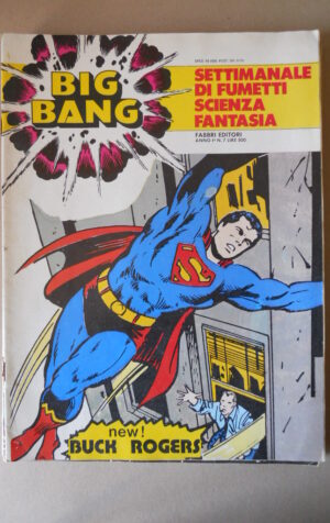 BIG BANG n°7 1979 edizioni Fabbri Star Wars Buck Rogers [P48]