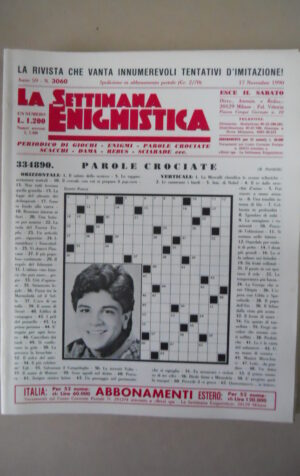 La Settimana Enigmistica n°3060 1990  [H050]