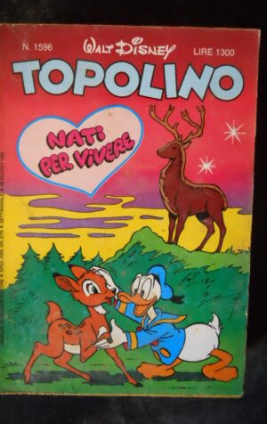 TOPOLINO n°1596      [W31]