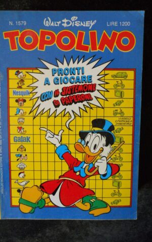 TOPOLINO n°1579      [W31]