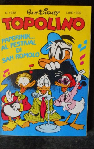 TOPOLINO n°1682      [W31]