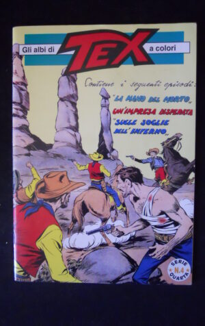 TEX Gli Albi a colori 2001 Serie Quarta Ristampa del 10-11-12 del 1952 [P72]