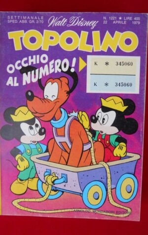 TOPOLINO n°1221      [W31]