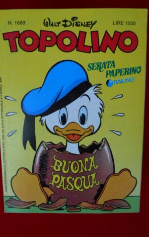 TOPOLINO n°1688      [W31]
