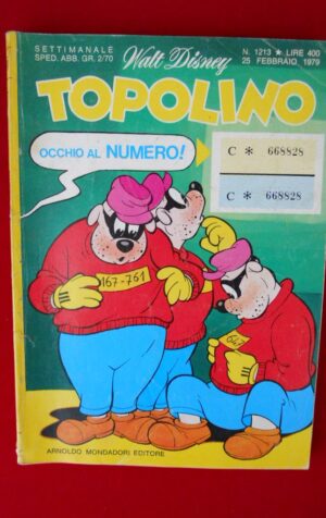 TOPOLINO n°1213      [W31]