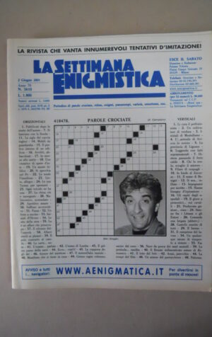 La Settimana Enigmistica n°3610 2001  [H050]