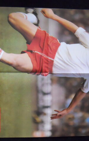 POSTER 1982 BONIEK POLONIA 52x38 cm   [W11]