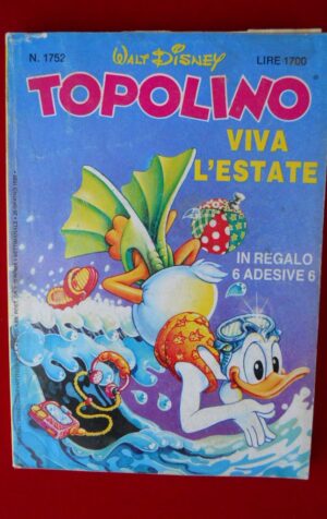 TOPOLINO n°1752      [W31]
