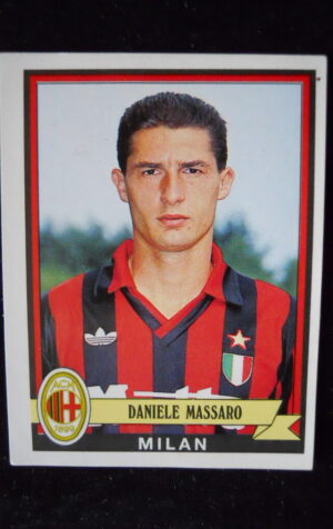 FIGURINA ALBUM CALCIATORI PANINI 1992-93 DANIELE MASSARO MILANO #226 [AF]