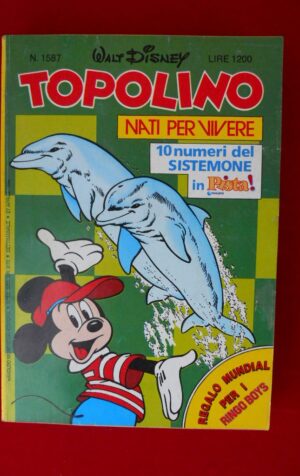 TOPOLINO n°1587      [W32]