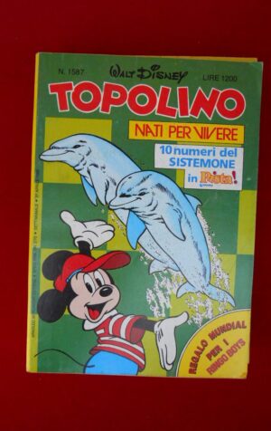 TOPOLINO n°1587      [W32]