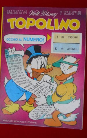 TOPOLINO n°1214      [W32]