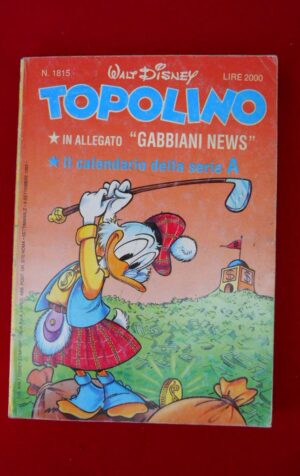 TOPOLINO n°1815      [W32]