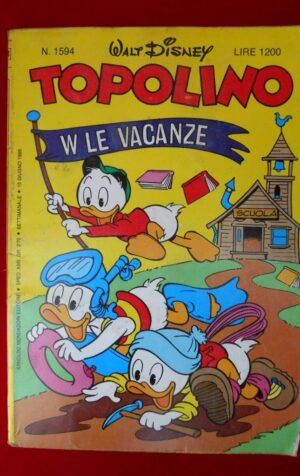 TOPOLINO n°1594      [W32]