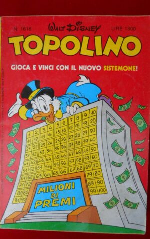 TOPOLINO n°1616      [W32]