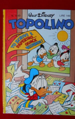 TOPOLINO n°1650      [W32]
