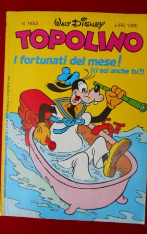 TOPOLINO n°1653      [W32]