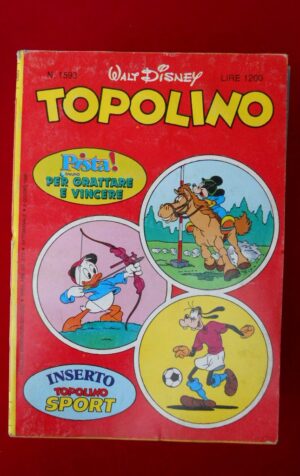 TOPOLINO n°1593      [W32]