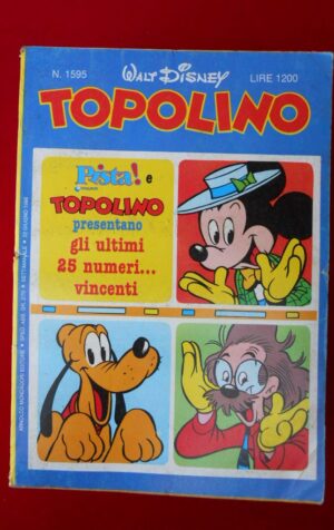 TOPOLINO n°1595      [W32]