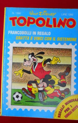 TOPOLINO n°1590      [W32]