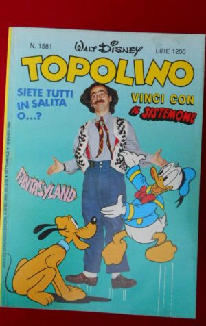 TOPOLINO n°1581      [W32]