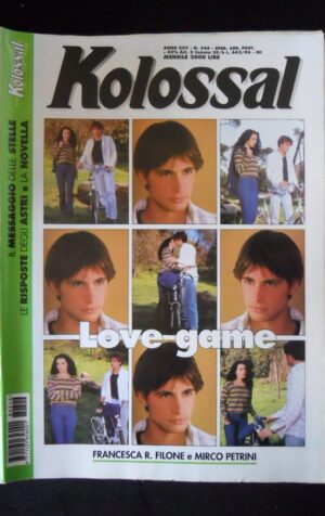 KOLOSSAL n°346 rivista fotoromanzi edizioni Lancio  [JS25]