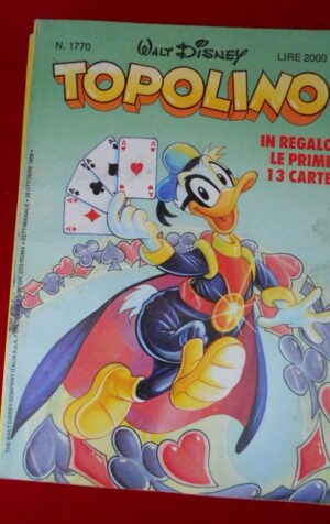 TOPOLINO n°1770      [W32]