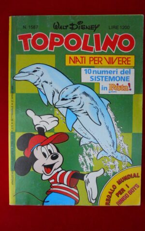 TOPOLINO n°1587      [W32]