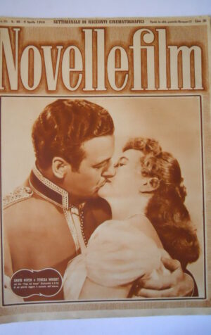 NOVELLE FILM n°68 1949 Rivista Cinema David Niven Teresa Wright  [G787]