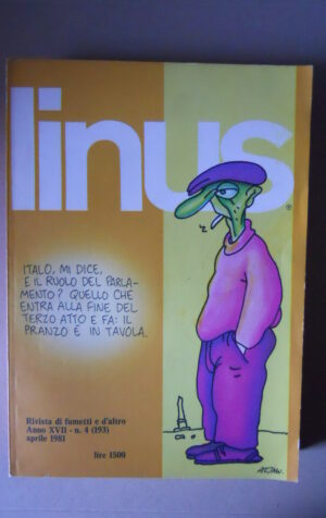 LINUS n°4 1981 Peanuts   [H023]