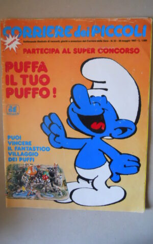 CORRIERE DEI PICCOLI n°22 1983 Poster Arnold - Mondo di Ciccibum  [G261] 
