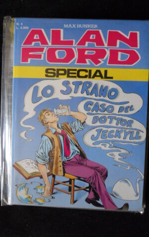 ALAN FORD Special n°4 Lo Strano caso Dottor Jeckyll  ed. Max Bunker [MV19E]