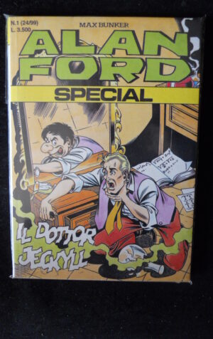 ALAN FORD Special n°24 (1-1999) Il Dottor Jeckyll ed. Max Bunker [MV19E]