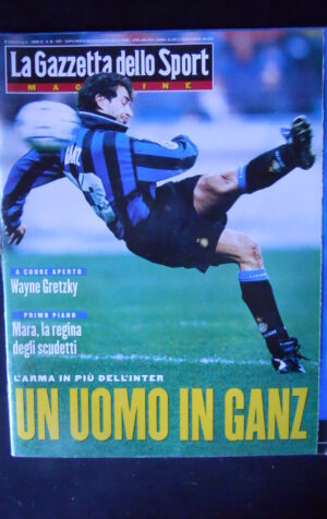 GAZZETTA DELLO SPORT MAGAZINE 18 1997 Maurizio Ganz Wayne Gretzky [VL6]