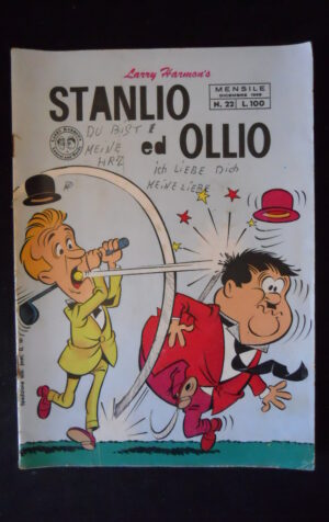 STANLIO E OLLIO n°22 1969 edizioni Fratelli Spada  [MV22]