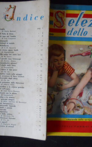 SELEZIONE DEI RAGAZZI n°10 1958 Mensile di Fumetti e Attualità ed. Fabbri [G112]